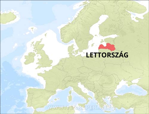 Hol van Lettország?